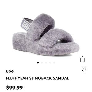 UGG
FLUFF YEAH SLINGBACK SANDAL size 10